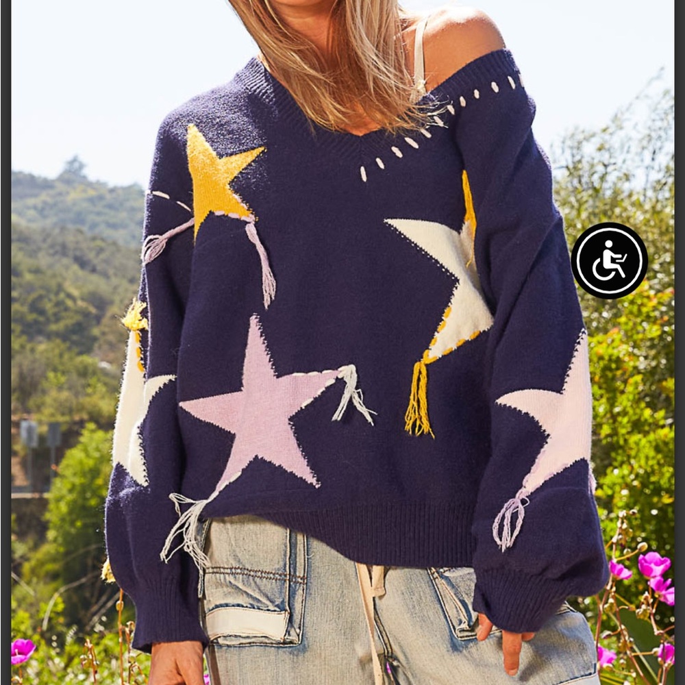 POL Star Sweater - Picture 2 of 7